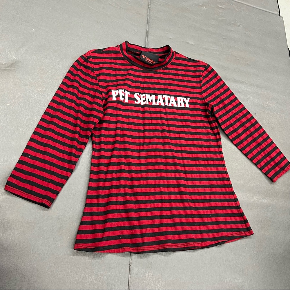 Vixen By Micheline Pitt Pet Sematary Striped Top